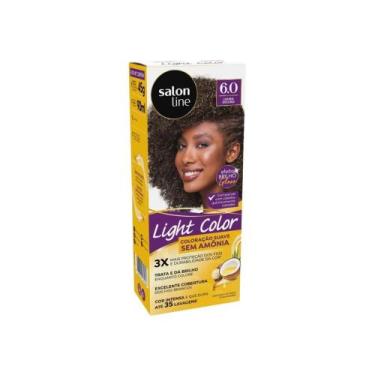 Imagem de Coloração Salon Line Light Color Profissional 6.0 Louro Escuro