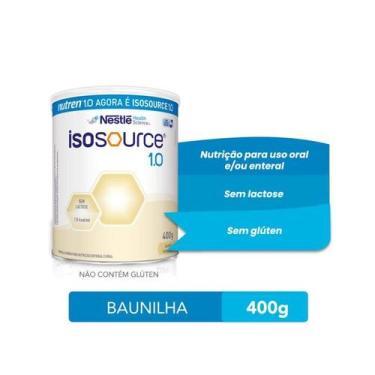 Imagem de Nutrição Enteral Isosource 1.0 Baunilha 400g