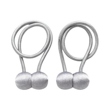 Imagem de Suportes Magnéticos Para Cortinas Em Forma De Fone De Ouvido, 2 Peças,