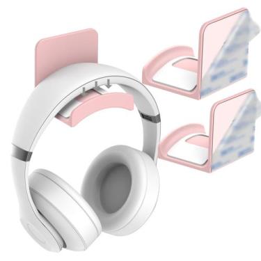 Imagem de Suporte para fone de ouvido HomeMount Adhesive Gaming Hook, pacote com