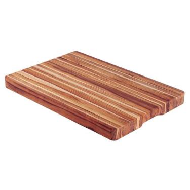 Imagem de Tábua Tramontina Churrasco 60x40cm Madeira Teca FSC Óleo Mineral  Empu