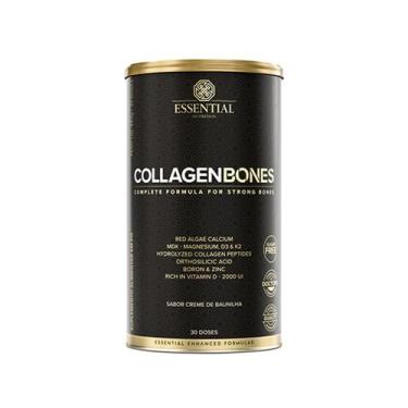 Imagem de Collagen Bones Sabor Creme de Baunilha 483g Essential Nutrition