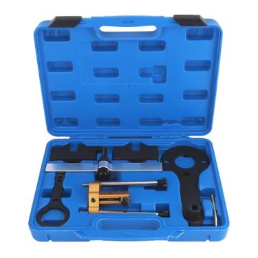 Imagem de maXpeedingrods Kit de ferramentas de bloqueio de sincronização do motor para BMW N63 N65 N74 S63 X5 X6 Drive 550i 750i 760i Ferramenta de travamento tensor de eixo de cames, substituição # 119890