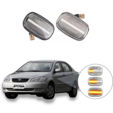 Imagem de Par Pisca Seta Sequencial Toyota Corolla Led Dinâmica Sedan