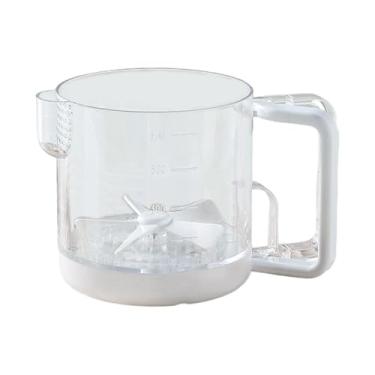 Imagem de IEUDNS Batedor de Ovos Manual para Misturar Ovos e Bater Misturadores de Bebidas (Shake e Massa), Branco