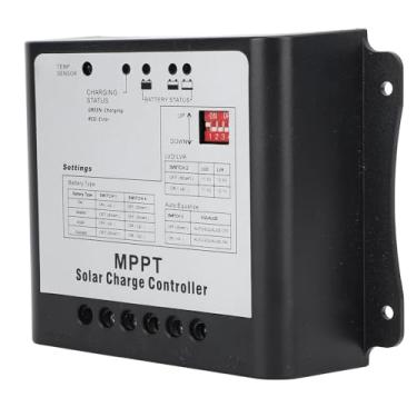 Imagem de Hztyyier Controlador de Carga Solar MPPT Personalizável 15A 75V Com Carregamento de Energia Total para RV Marine