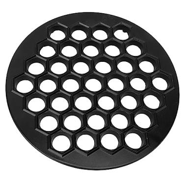 Imagem de RiToEasysports Molde de Ravioli Fabricante de Pelmeni de Liga de Alumínio Com 37 Furos para Bolinhos Caseiros, Design Compacto de 15 Onças Com Armazenamento Suspenso para Cozinha do Leste Europeu