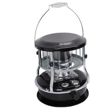 Imagem de SPYMINNPOO Aquecedor a Querosene 9000 BTU Portátil Não Elétrico Ajustável Com Altura 4,6L Tanque de Combustível para Aquecimento 24H Em Garagens Oficinas Camping