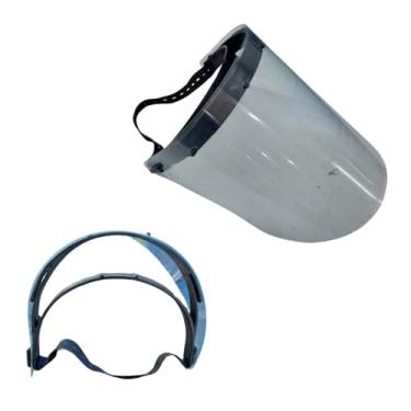 Imagem de Máscara Proteção Facial Viseira Acrilica Para O Rosto