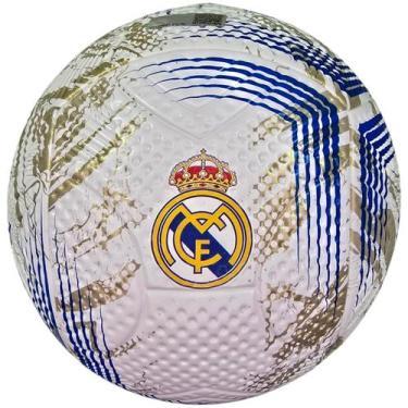 Imagem de Bola de futebol pvc real madrid tamanho 5 certificada