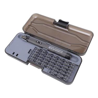 Imagem de Luocute Mini Chaves de Fenda Elétricas 48 Em 1, Conjunto de Chaves de Fenda Elétricas de Precisão Com Pontas Magnéticas, Kit de Ferramentas de Reparos de Energia Sem Fio Portátil