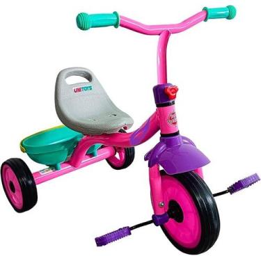Imagem de Triciclo Infantil Velotrol com Pedal 3 Rodas para Crianças  Seguro, Es
