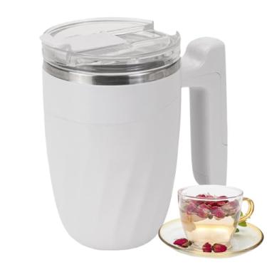 Imagem de Caneca de Agitação Automática - Copo Automático De Aço Inoxidável Com Recarga USB - Caneca De Mistura Eletromagnética | Presente Para Casa Cozinha Chá Chocolate