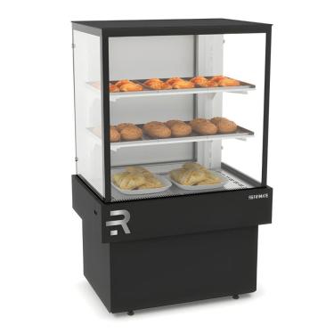 Imagem de Expositor Estufa Vanguard Plus Cvpq-750 Preto Led 220V - Refrimate