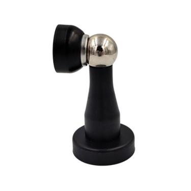 Imagem de Prendedor batedor de porta magnetico inox preto fosco - Portaberta