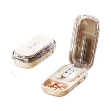 Imagem de Cortador De Comprimidos Ajustável Com Lâmina Afiada E À Prova De Poeir