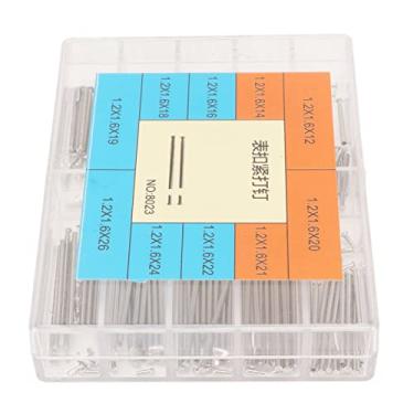 Imagem de KIMISS Pino de Fricção do Tubo do Fecho da Faixa de Relógio, Barras de Pressão de Aço Inoxidável, Acessório de Reparo Essencial para Relojoeiros e Entusiastas Faça você Mesmo