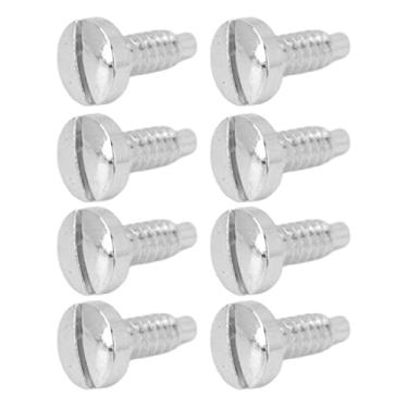 Imagem de KIMISS 8 Peças de Parafusos de Caixa de Relógio de Aço Inoxidável para Reparo de Relógio, Parafusos de Tampa Traseira de à Prova de Ferrugem, Design de Precisão para Manutenção de DIY (Prata)