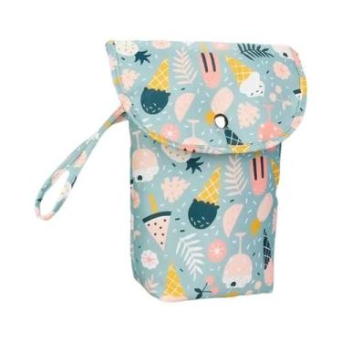 Imagem de Bolsa De Fraldas Impermeável Para Bebê Organizador De Fraldas Mãe Paco