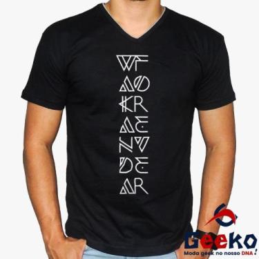 Imagem de Camiseta Pantera Negra 100% Algodão Wakanda Forever Black Panther Geek