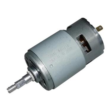 Imagem de Eixo rosqueado de alumínio 12-24V rolamento de esferas dianteiro 775 alta velocidade motor de partida eletrônica ferramenta elétrica soprador de alta velocidade 775 motor de partida eletrônico