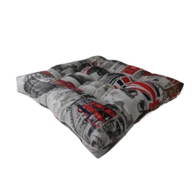 Imagem de Almofada Futon Estampada 40 x 40 Decorativa Sem Amarril(EST 07)