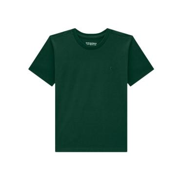 Imagem de Camiseta Infantil Menino Verde Onda Marinha-Feminino