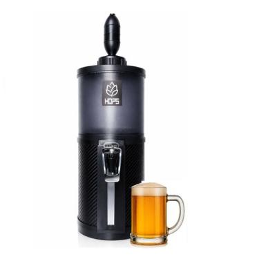 Imagem de Chopeira Cervejeira Portátil 2,8 Litros Torre Chopp Refrigerada A Gelo