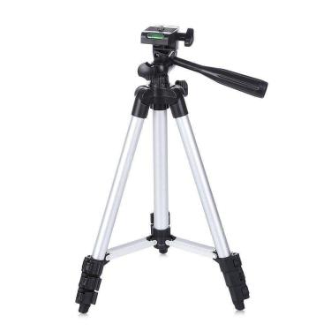 Imagem de Tripé de Alumínio para Câmera Fotográfica e Celular Universal 1,0 Metro