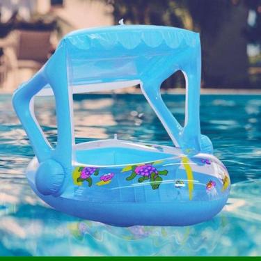 Imagem de Boia Inflável Infantil Baby Com Cobertura Removível Para Criança Pisci