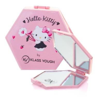 Imagem de Espelho Dupla Face para Bolsa com Aumento 2x Hello Kitty Klass Vough