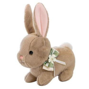 Imagem de Boneca de desenho animado recheada de pelúcia Coelhinho marrom realist