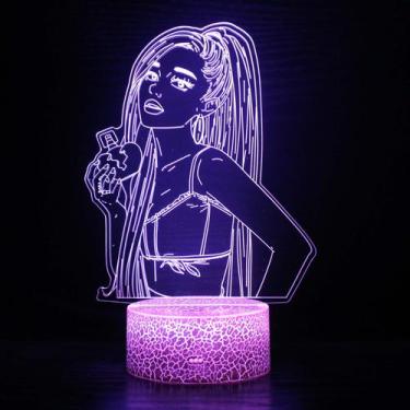 Imagem de Luz noturna 3D Michael Jackson Rapper Music Star USB 5V - taiyuanketan