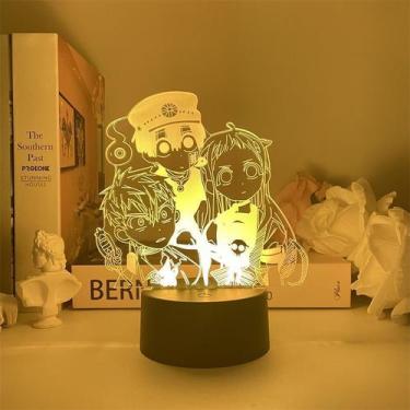 Imagem de Luz noturna Hanako-Kun Anime 3D USB colorida - Taiyuanketanmaoyiyouxia