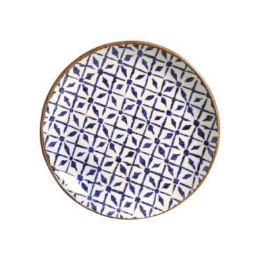 Imagem de Prato Sobremesa Porto Brasil Avulso Platinum Agra Greek Coup 1 Peça -,