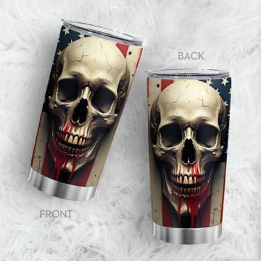 Imagem de Caneca Tumbler Oasisdream de aço inoxidável 600 ml com estampa de cave