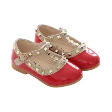 Imagem de Sandálias Para Meninas Com Tiras Planas, Primavera, Verão, Outono, Est