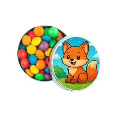 Imagem de Latinha Lembrancinha Personalizada Raposinha