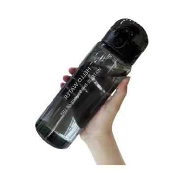 Imagem de Garrafa De Água Esportiva Transparente De 780ml, À Prova De Vazamentos