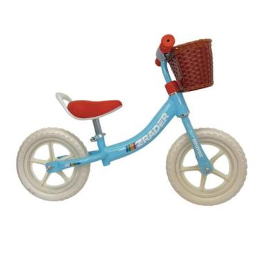 Imagem de Bicicleta de Equilíbrio Infantil  Aro 12' Sem Pedal Com Cestinha - Z-R