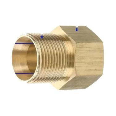 Imagem de Adaptador De Mangueira Para Lavadora De Alta Pressão Com Rosca Macho M