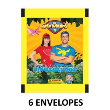 Imagem de LUCCAS NETO - Kit Com 6 Envelopes - Panini