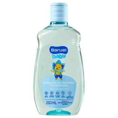 Imagem de Sabonete Líquido de Glicerina Baruel Baby Pele Delicada 210ml