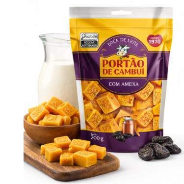 Imagem de Doce de Leite c/ Ameixa PORTÃO DO CAMBUI Pounch 200g - Portão Do Cambu