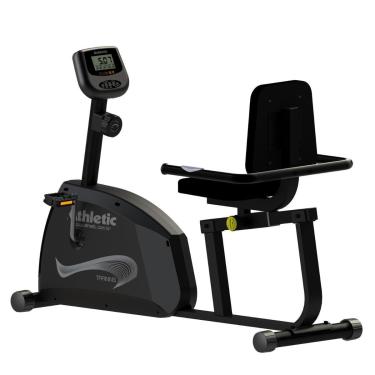 Imagem de Bicicleta Horizontal Athletic Training 8 Níveis de Esforço Suporta 140kg-Unissex