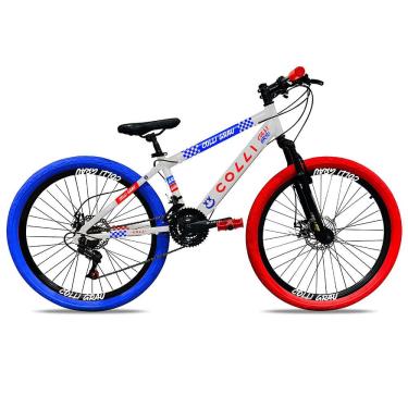 Imagem de Bicicleta Colli Grau Aro 26 Aço Carbono Freio a Disco com 21 Marchas