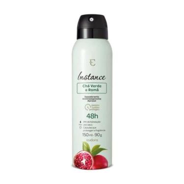 Imagem de Desodorante Antitranspirante Aerossol Instance Chá Verde e Romã 150ml 
