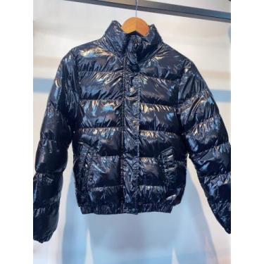 Imagem de Jaqueta puffer metalizada feminina - Nina 
