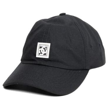 Imagem de Boné DC Shoes Aba Curva Mini Square 2 SM25 Preto, Preto, Único
