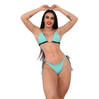 Imagem de Biquíni feminino dupla face levanta bumbum qualidade Premium - NA, Pre